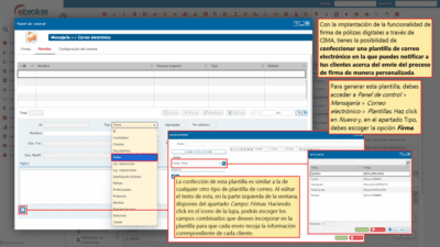 759 – Póliza digital – Confección de plantillas de correo