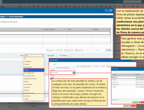759. Póliza digital – Confección de plantillas de correo